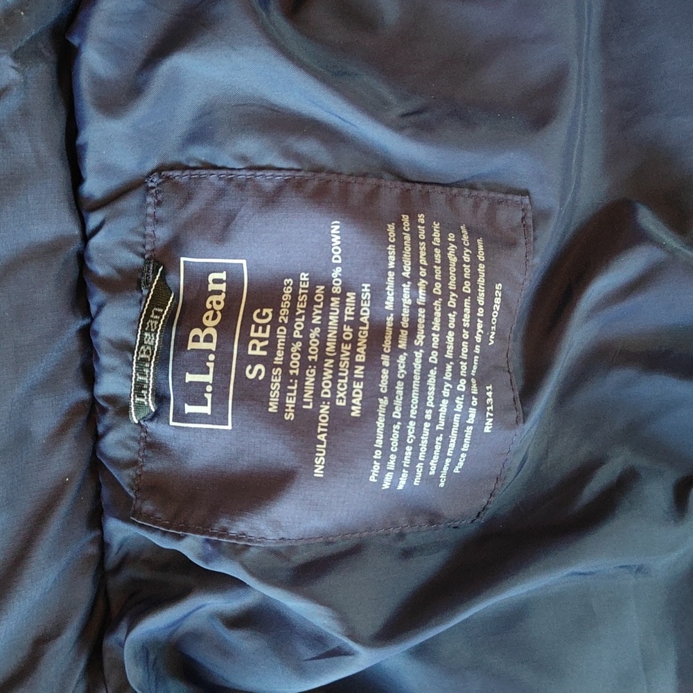 GUC Navy Down Coat - Picture 5 of 9